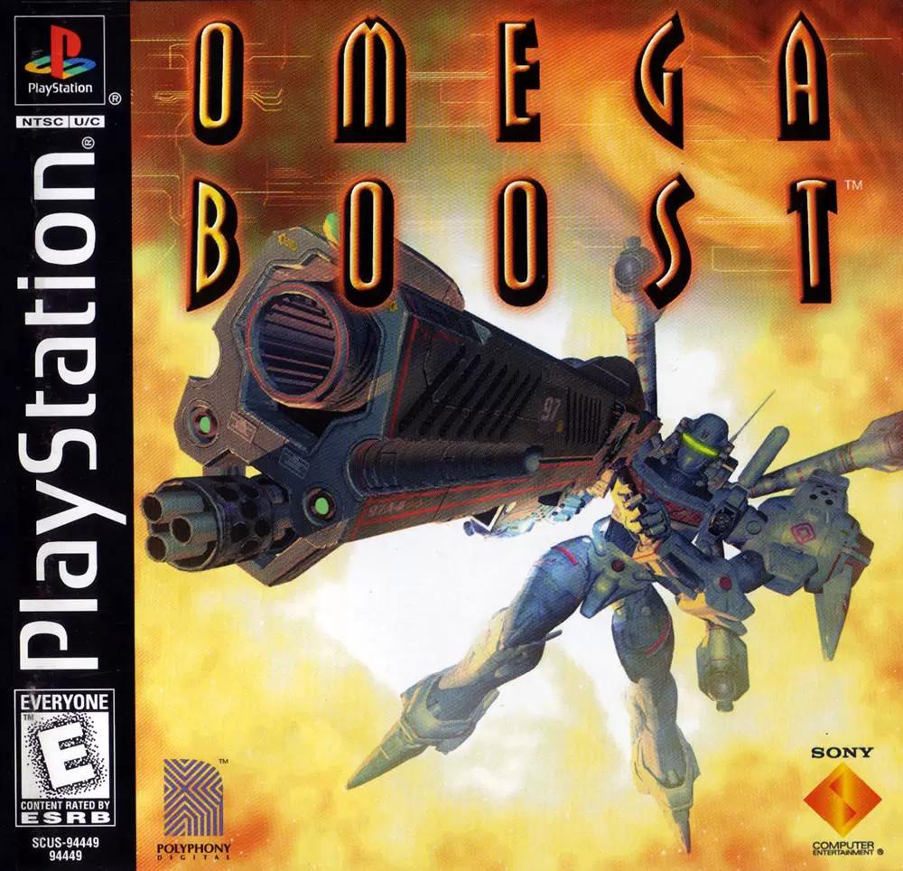 Jeux Playstation PS1 - Omega Boost