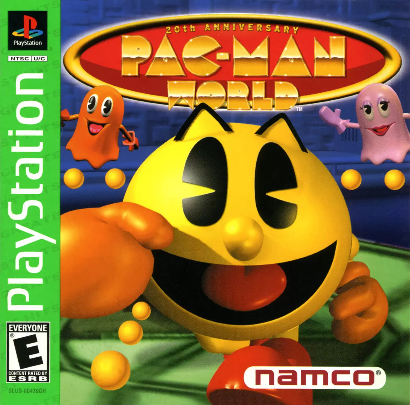 Jeux Playstation PS1 - Pac-Man World 20th Anniversary