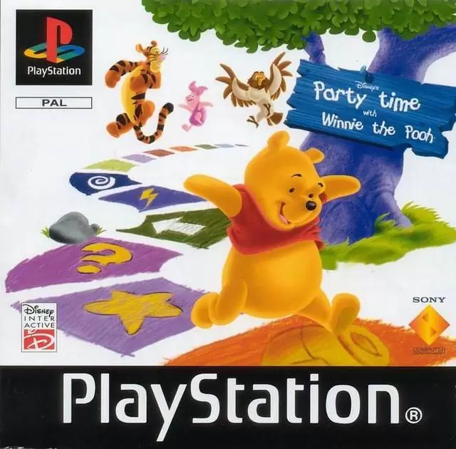 Jeux Playstation PS1 - Party Time With Winnie the Pooh