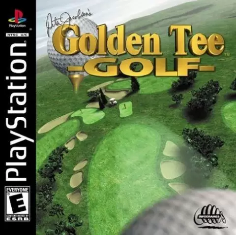 Jeux Playstation PS1 - Peter Jacobsen\'s Golden Tee Golf