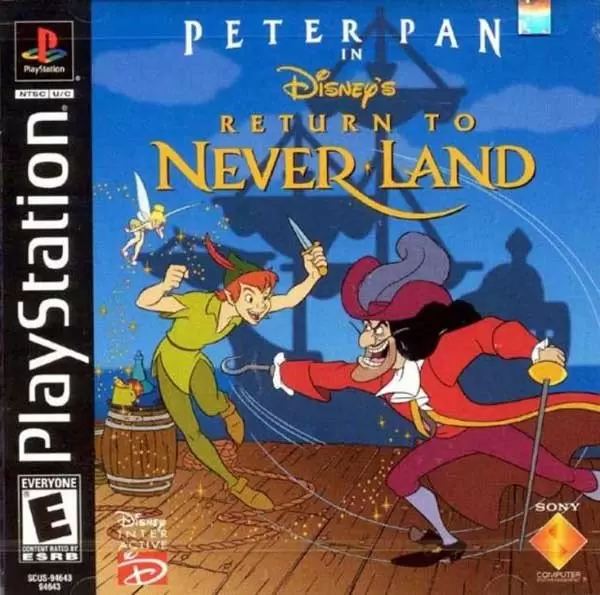 Jeux Playstation PS1 - Peter Pan in Disney\'s Return to Never Land
