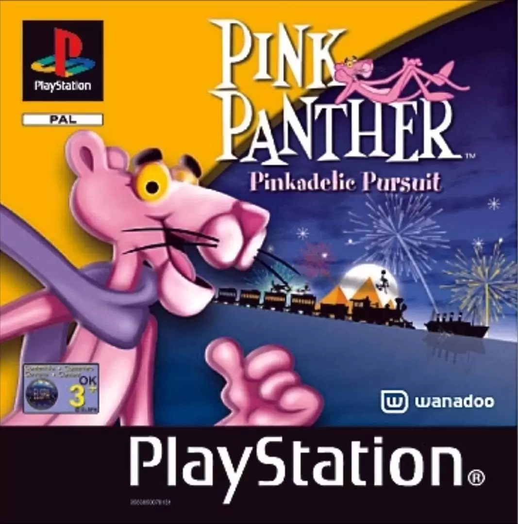 Pink Panther: Pinkadelic Pursuit - Playstation games