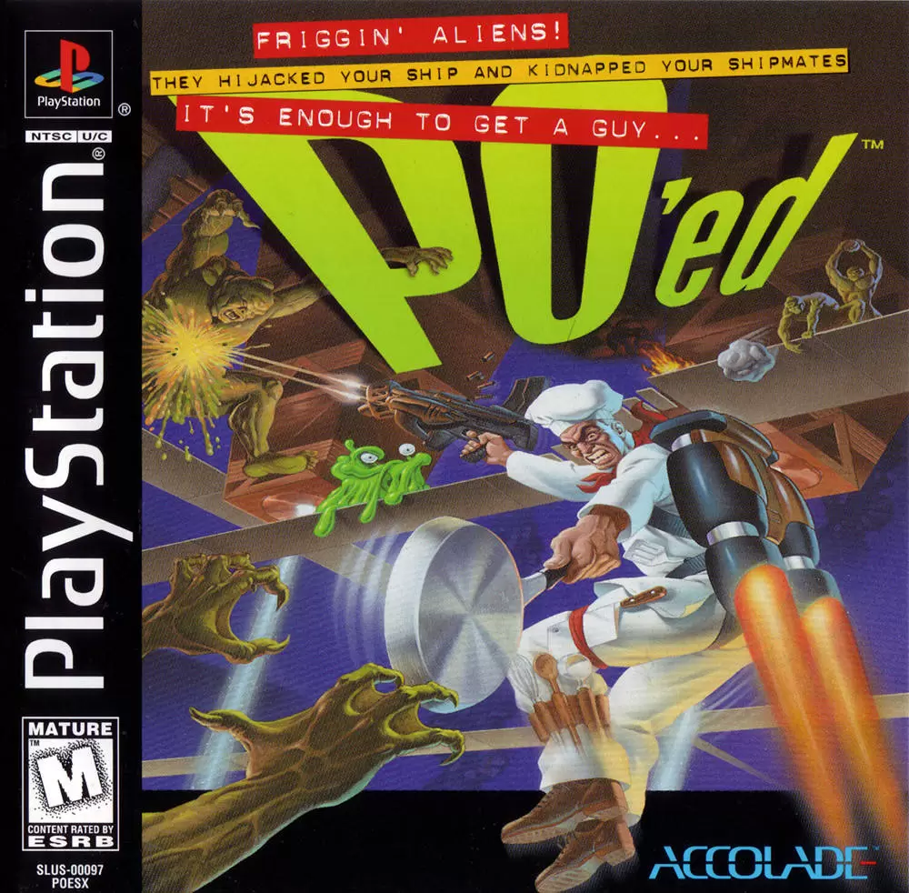 Playstation games - PO\'ed