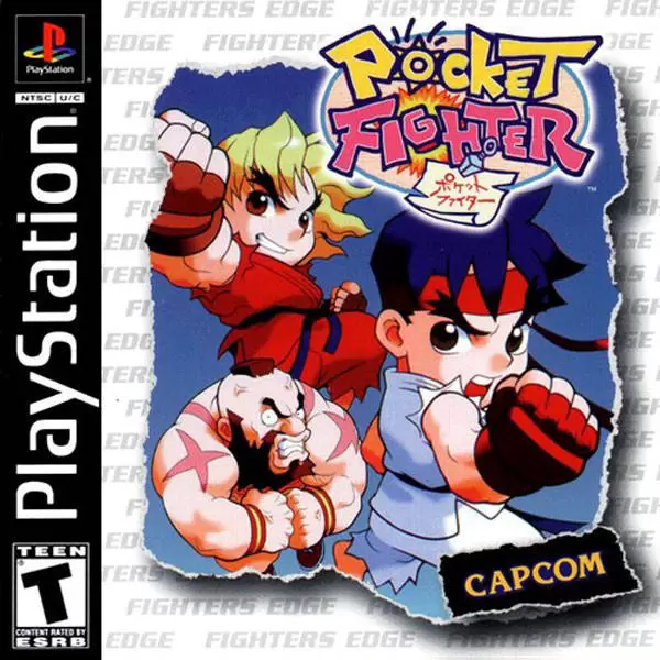 Playstation games - Pocket Fighter