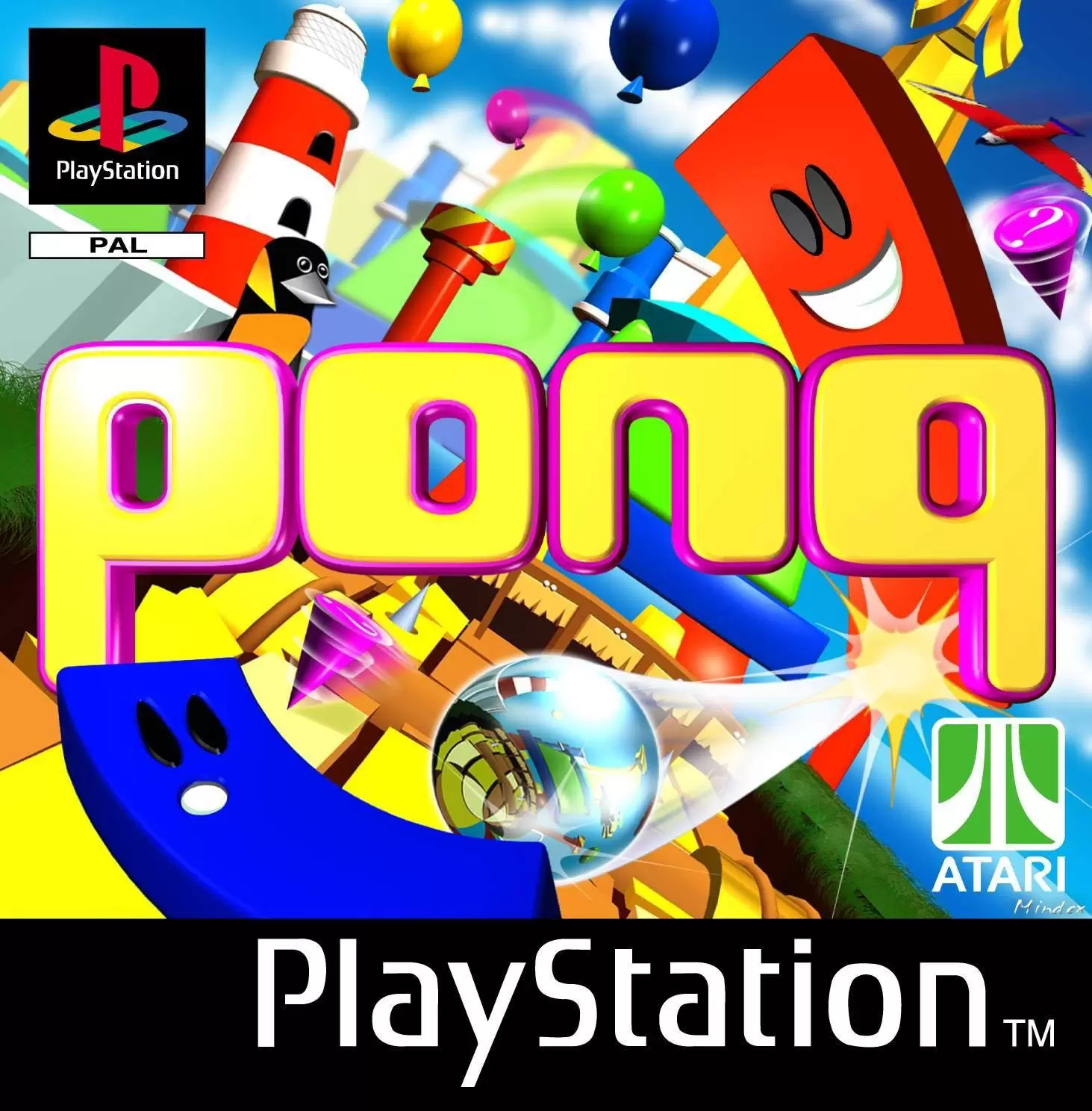 Jeux Playstation PS1 - Pong