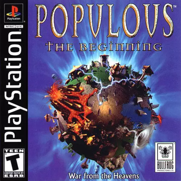 Playstation games - Populous III - The Beginning