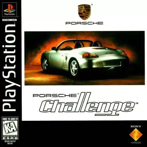 Jeux Playstation PS1 - Porsche Challenge