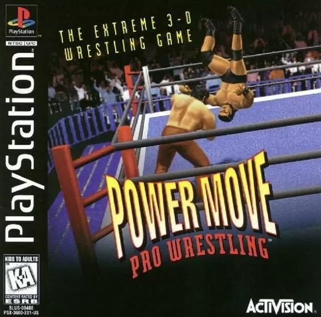 Jeux Playstation PS1 - Power Move Pro Wrestling