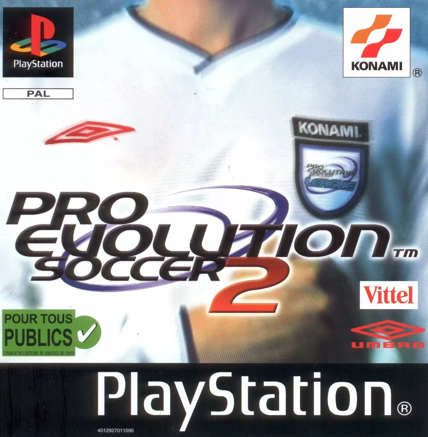 Playstation games - Pro Evolution Soccer 2