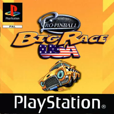 Jeux Playstation PS1 - Pro Pinball: Big Race USA