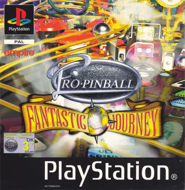 Playstation games - Pro Pinball: Fantastic Journey