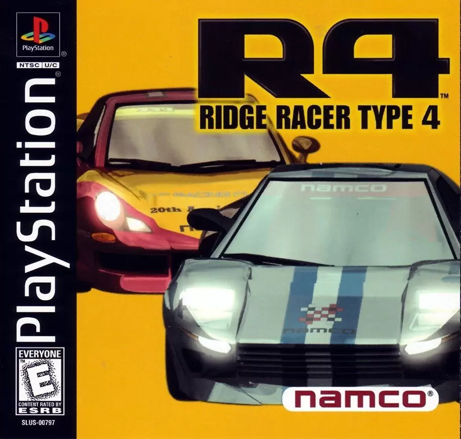 Playstation games - R4: Ridge Racer Type 4