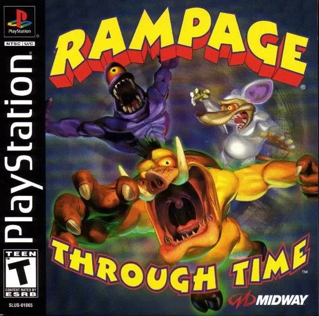 Jeux Playstation PS1 - Rampage Through Time