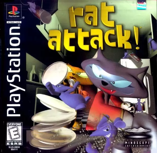 Jeux Playstation PS1 - Rat Attack!