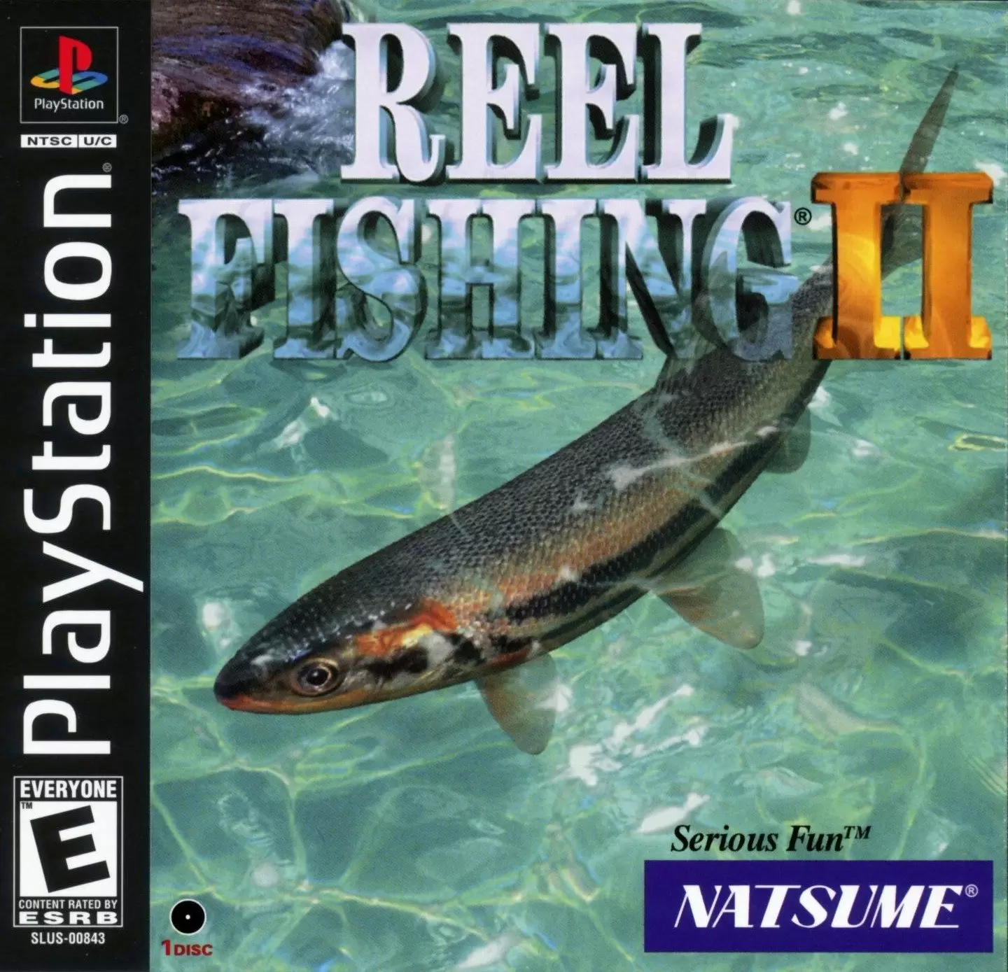 Jeux Playstation PS1 - Reel Fishing II