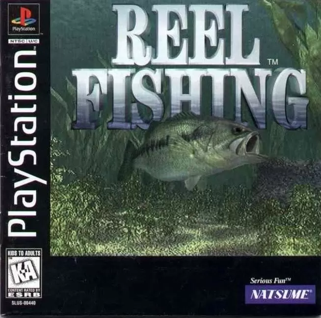 Jeux Playstation PS1 - Reel Fishing