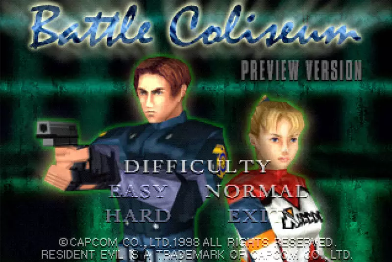 Jeux Playstation PS1 - Resident Evil 1.5 Battle Coliseum