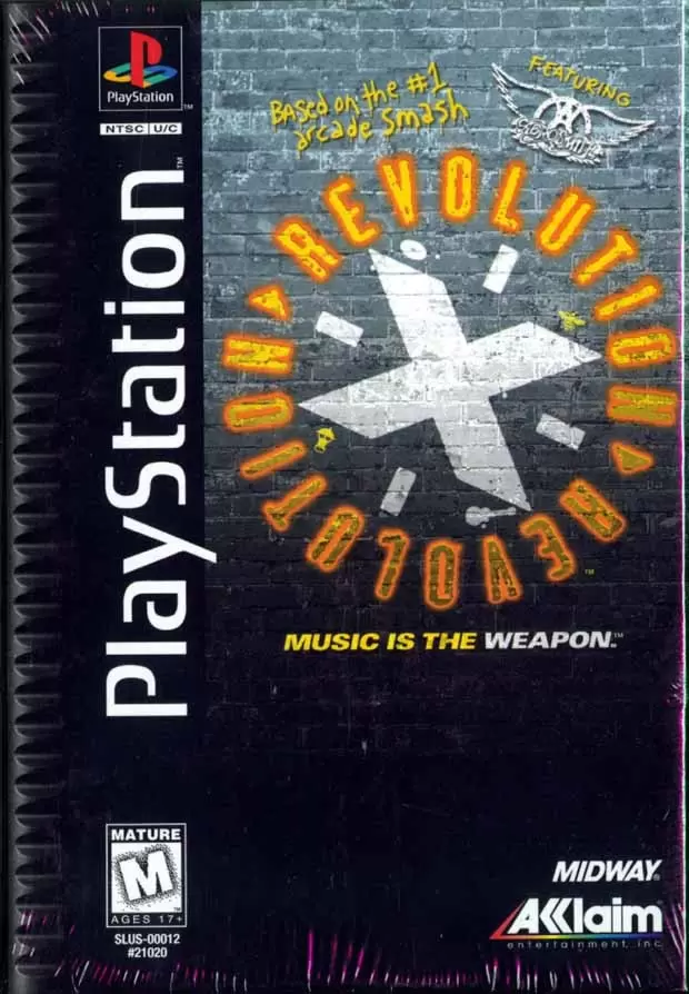 Jeux Playstation PS1 - Revolution X