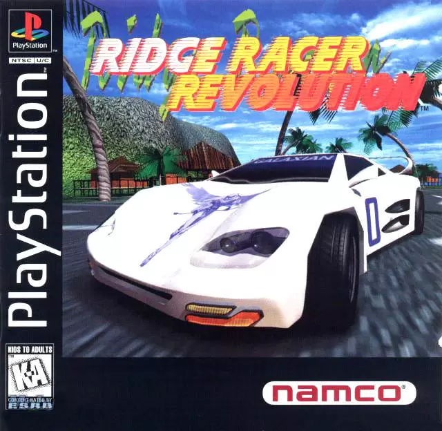 Playstation games - Ridge Racer Revolution