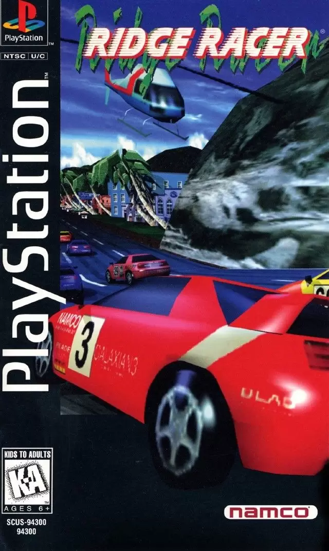 Jeux Playstation PS1 - Ridge Racer