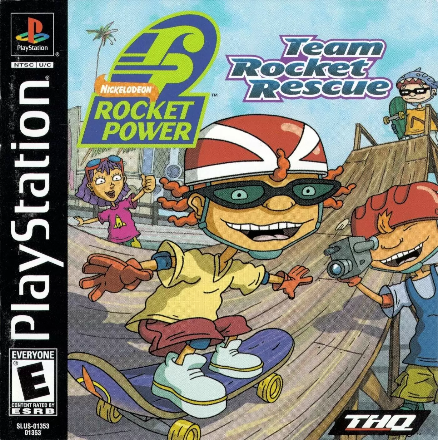 Jeux Playstation PS1 - Rocket Power: Team Rocket Rescue