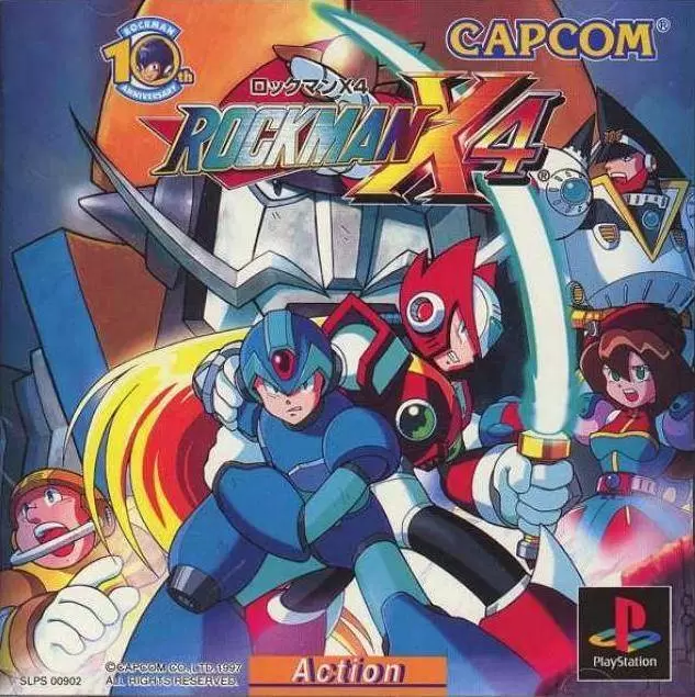 Jeux Playstation PS1 - Rockman X4