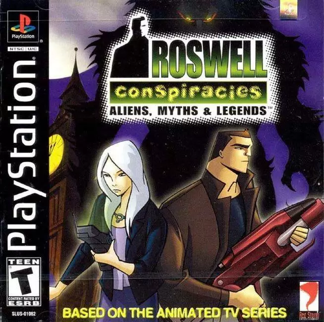 Jeux Playstation PS1 - Roswell Conspiracies: Aliens, Myths & Legends