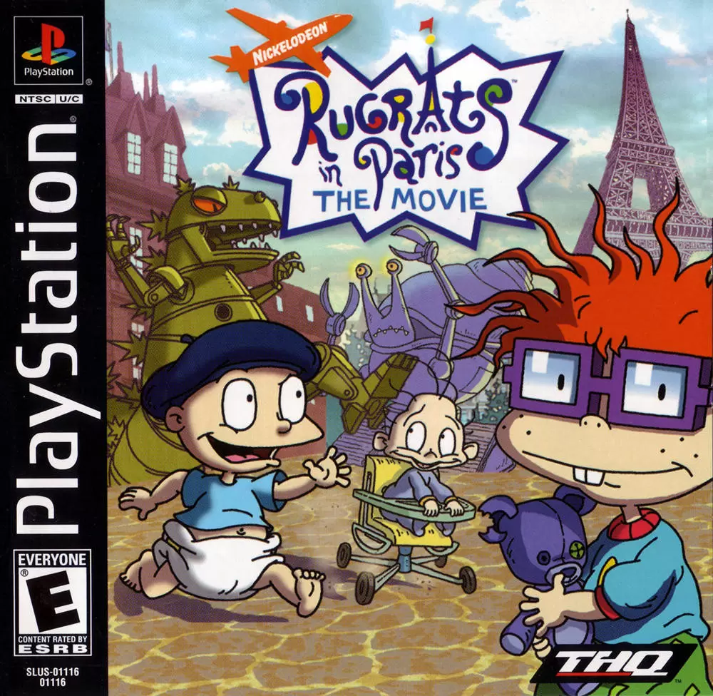 Playstation games - Rugrats in Paris: The Movie