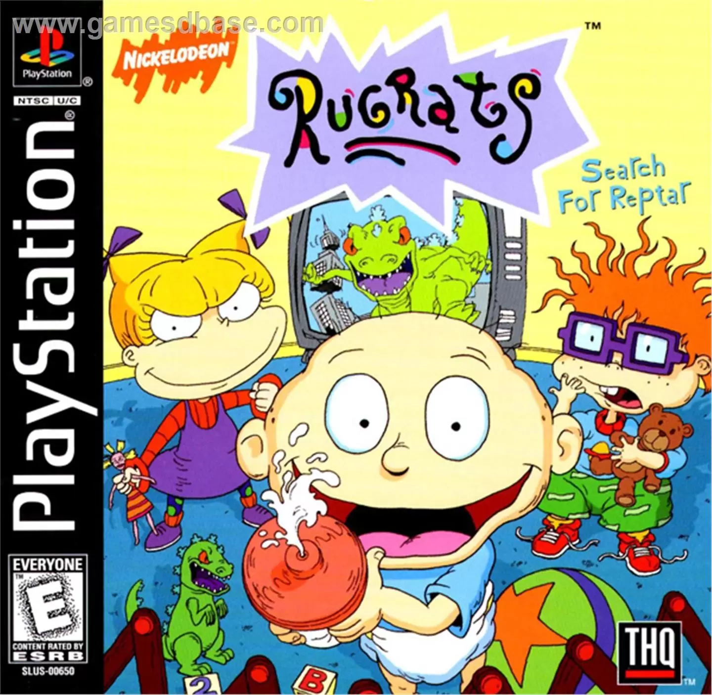 Playstation games - Rugrats: The Search For Reptar