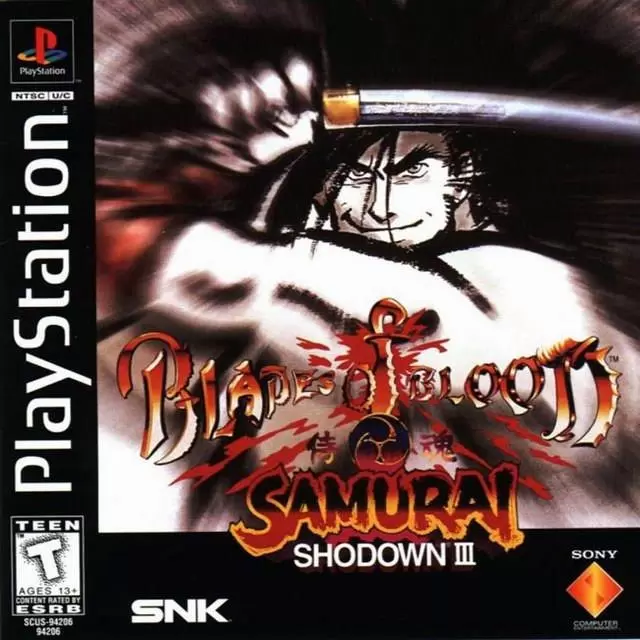 Jeux Playstation PS1 - Samurai Shodown III: Blades of Blood