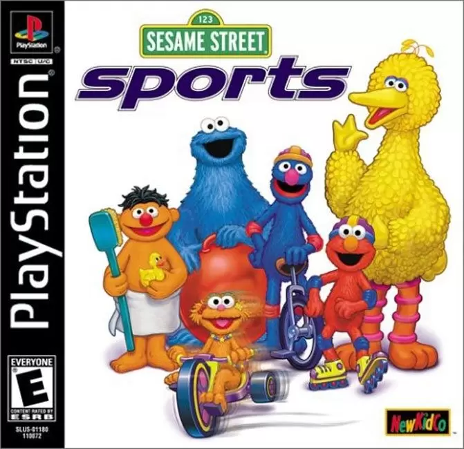 Jeux Playstation PS1 - Sesame Street Sports