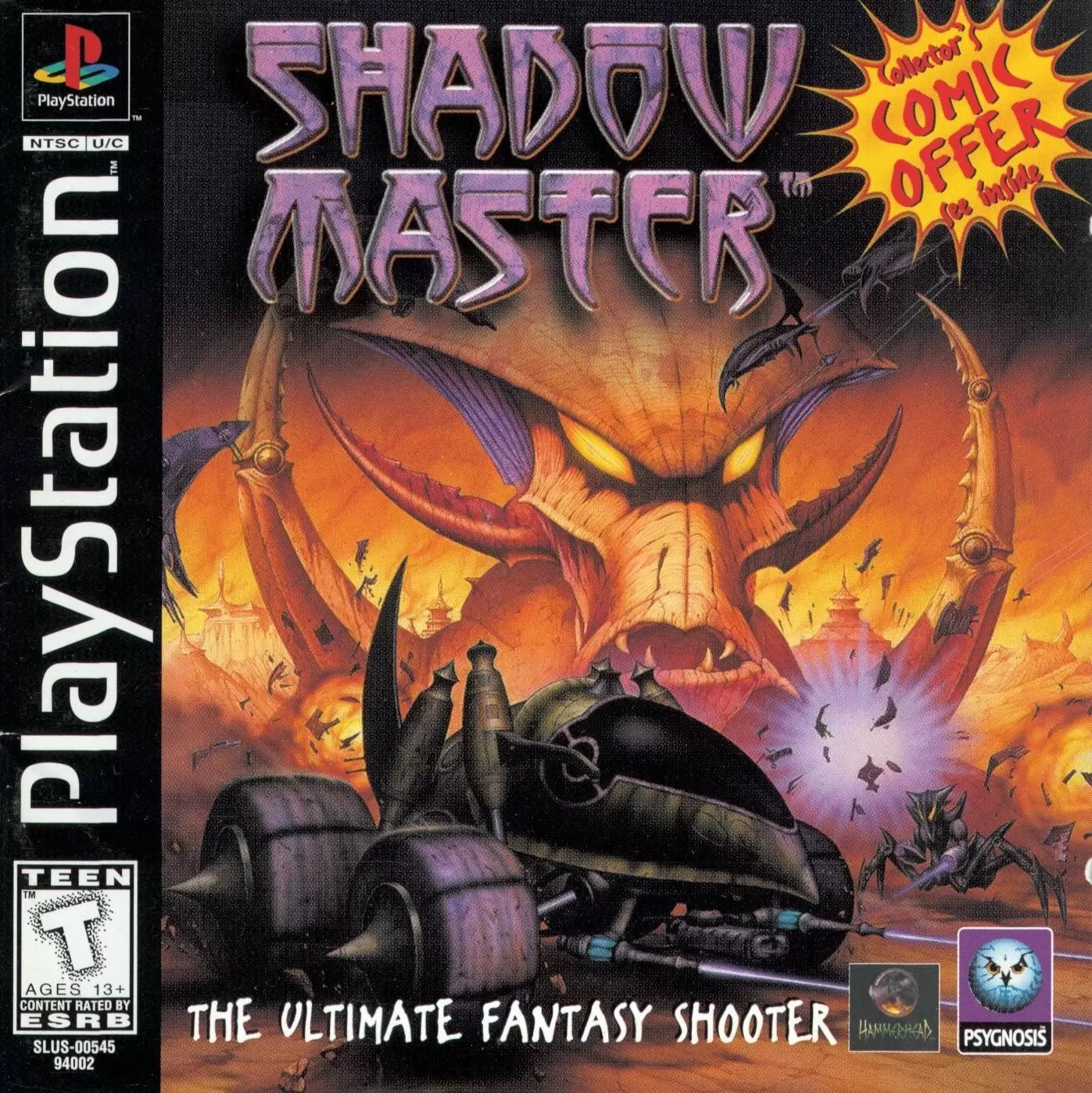 Jeux Playstation PS1 - Shadow Master