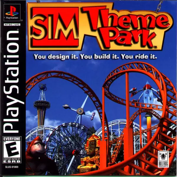 Jeux Playstation PS1 - Sim Theme Park