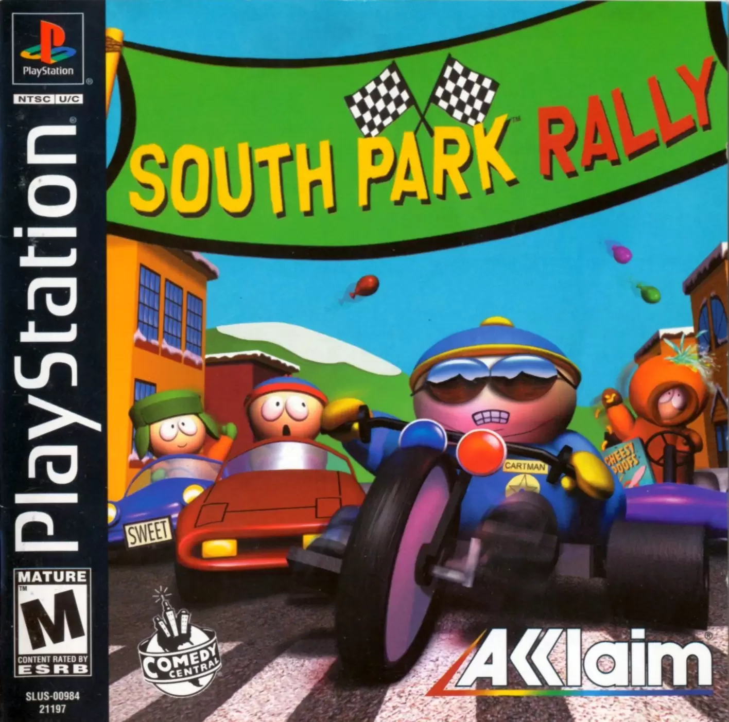 Playstation games - South Park Rally