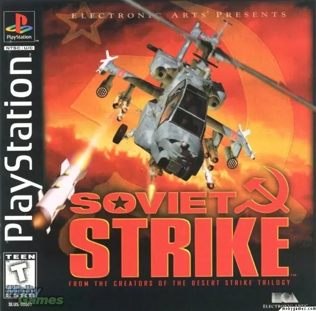 Jeux Playstation PS1 - Soviet Strike