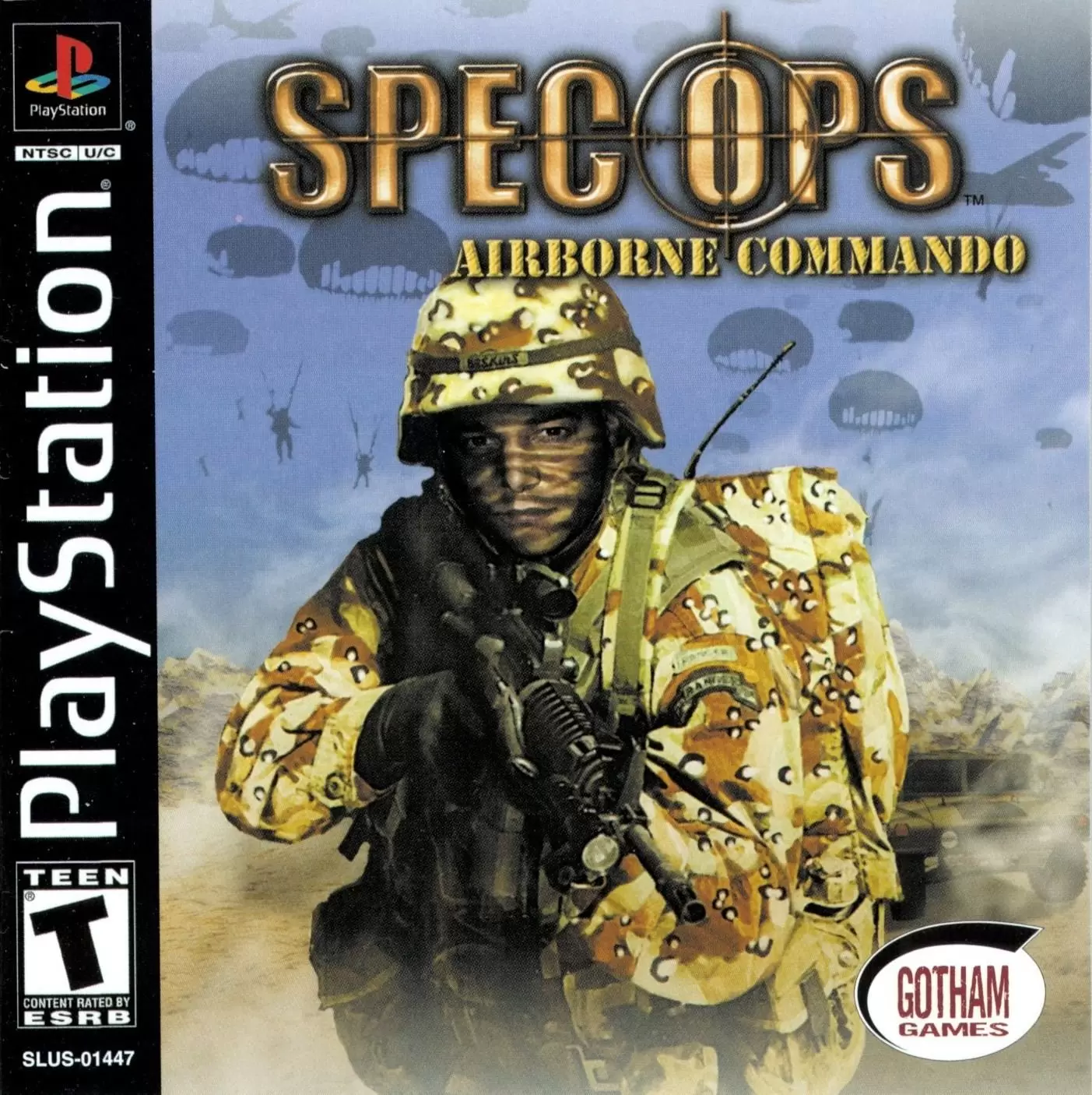 Jeux Playstation PS1 - Spec Ops: Airborne Commando