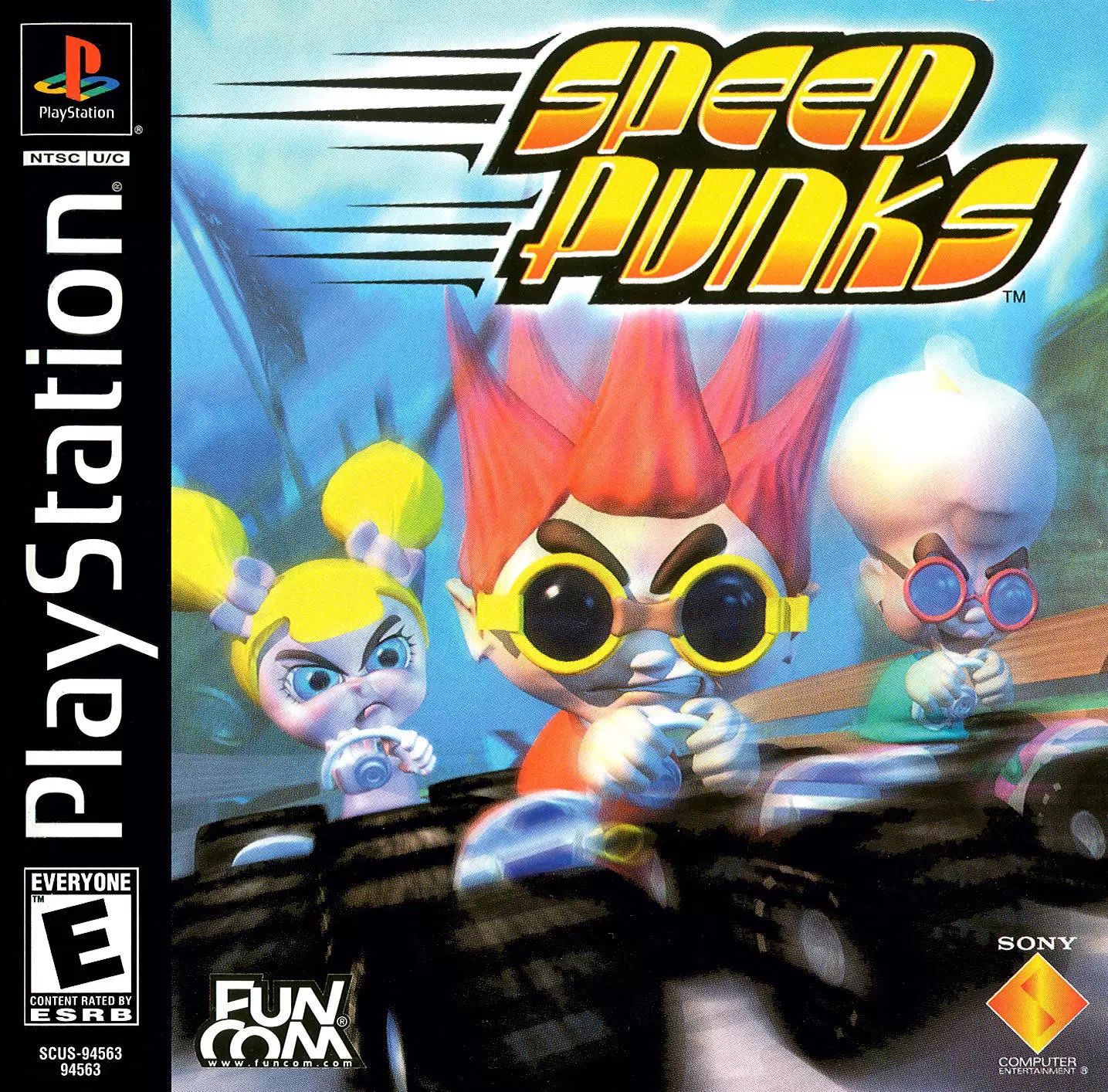 Jeux Playstation PS1 - Speed Punks