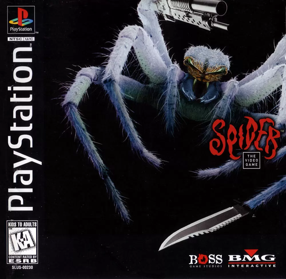 Playstation games - Spider: The Video Game