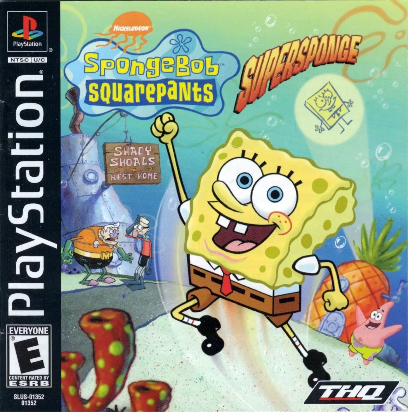 Playstation games - SpongeBob SquarePants: SuperSponge