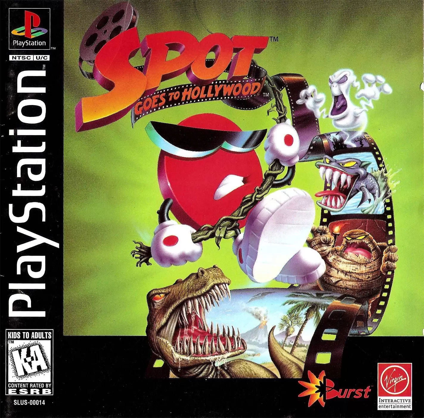 Jeux Playstation PS1 - Spot Goes To Hollywood