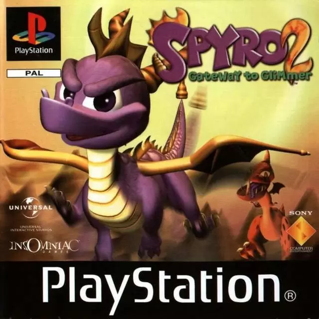 Playstation games - Spyro 2: Gateway to Glimmer