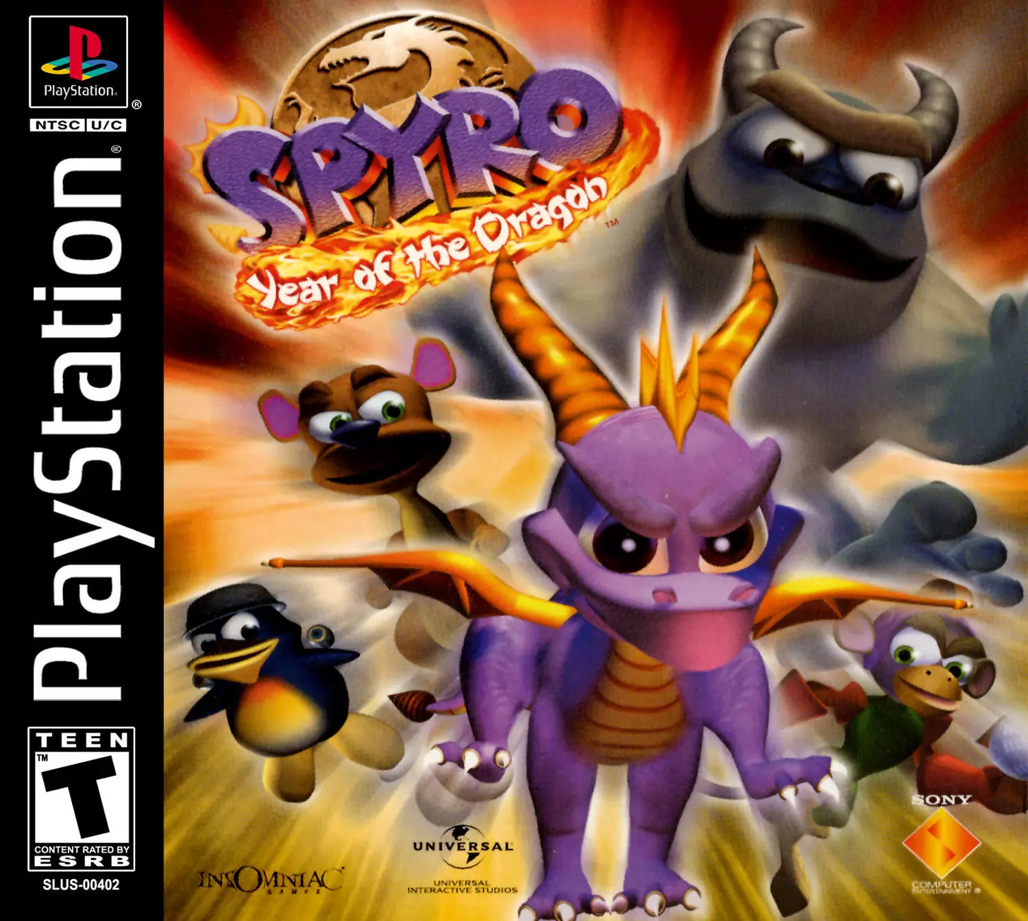 Playstation games - Spyro: Year of the Dragon