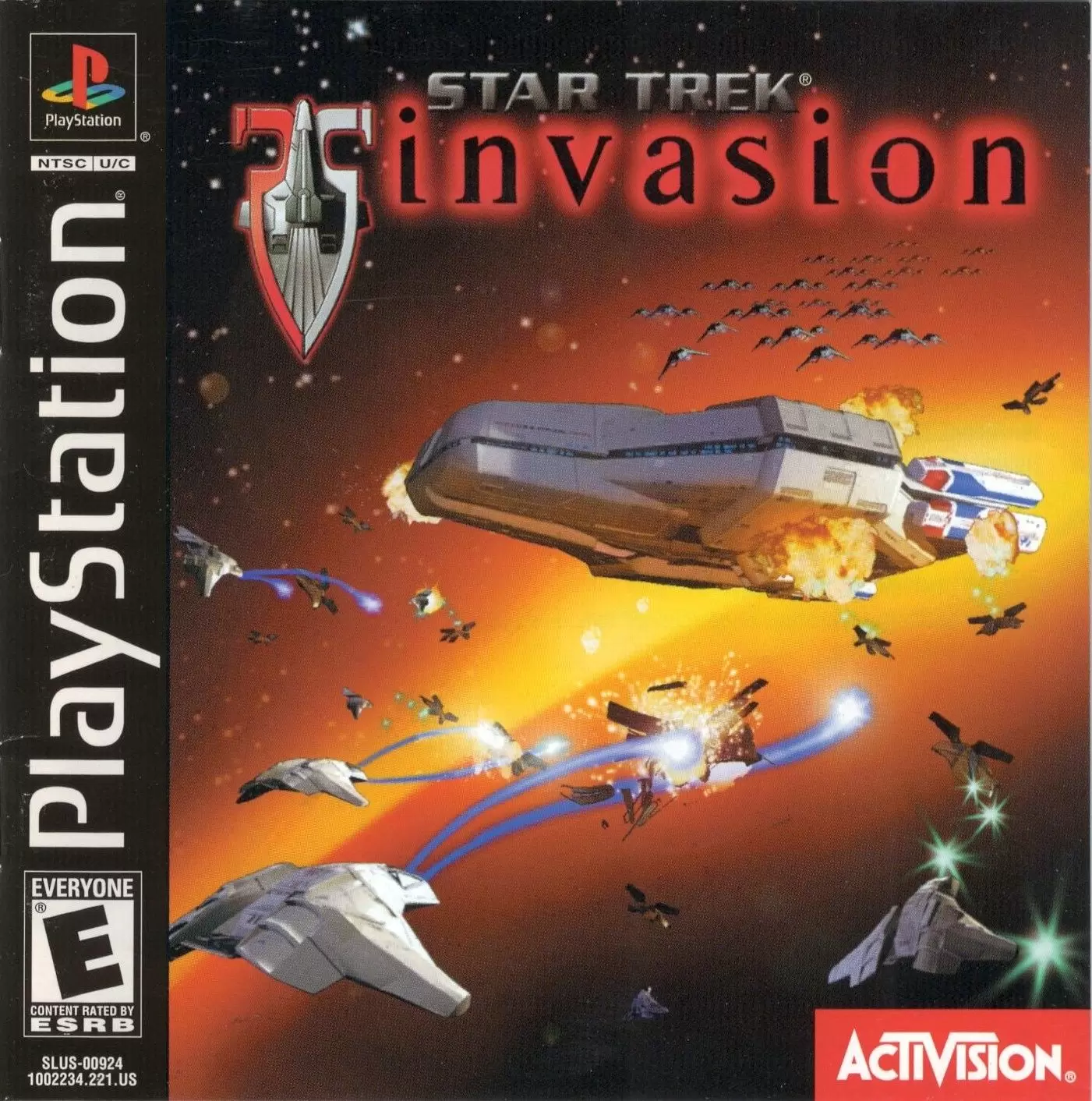 Jeux Playstation PS1 - Star Trek: Invasion