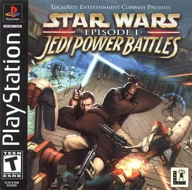 Playstation games - Star Wars: Episode I - Jedi Power Battles