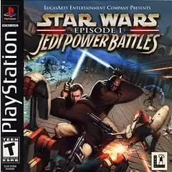 Playstation games - Star Wars Episode I: Jedi Power Battles