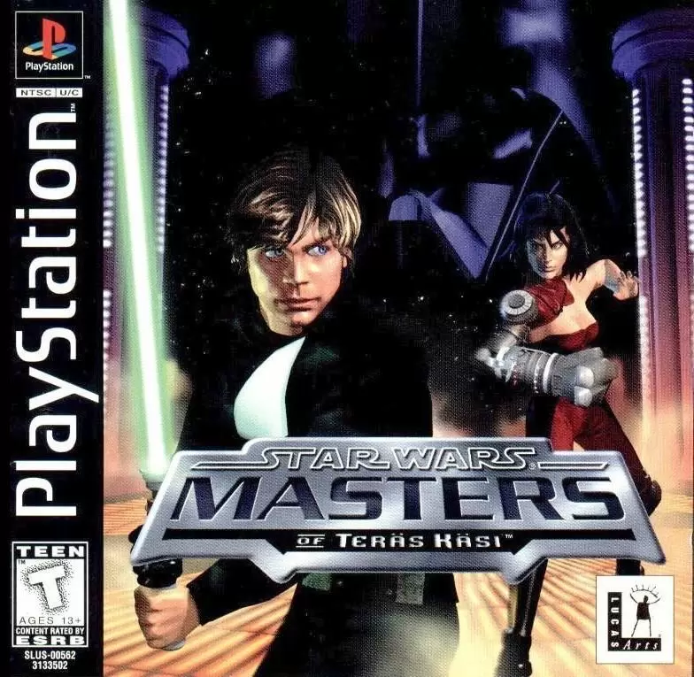 Playstation games - Star Wars: Masters of Teräs Käsi