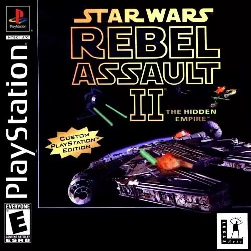 Playstation games - Star Wars: Rebel Assault II - The Hidden Empire