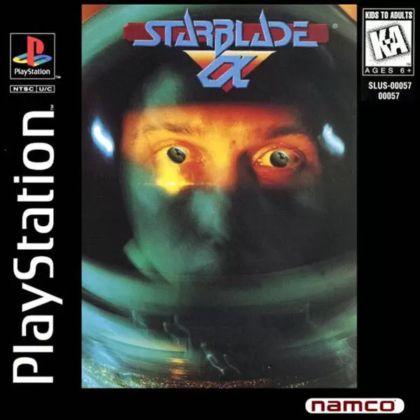 Playstation games - StarBlade Alpha