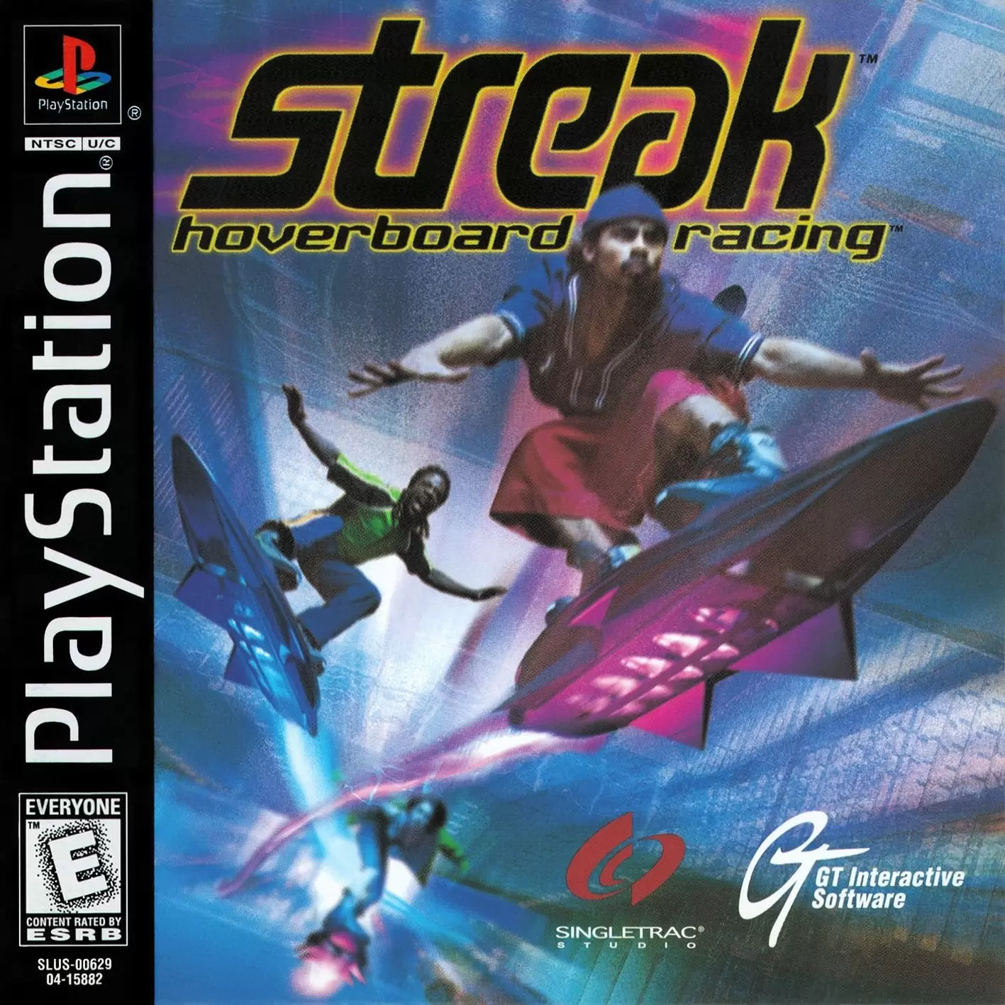 Jeux Playstation PS1 - Streak: Hoverboard Racing