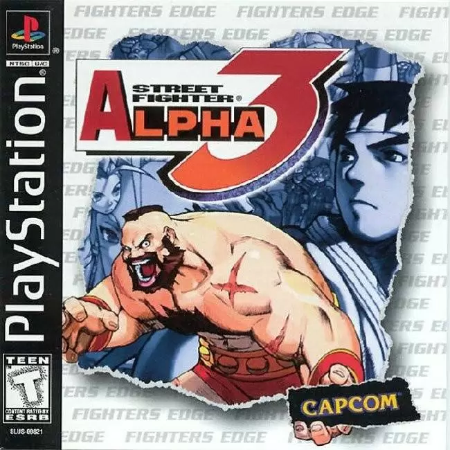 Playstation games - Street Fighter Alpha 3